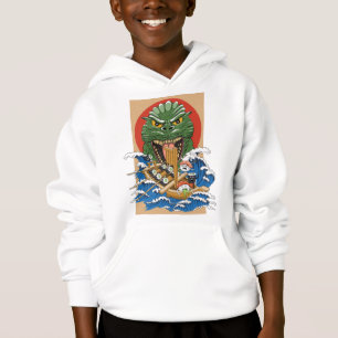Japanisches Monster Sushi Lover Hoodie