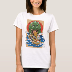 Japanisches Monster Sushi Lover T-Shirt