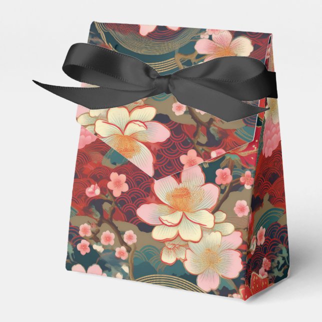 japanisches Muster-Gastgeschenk Geschenkschachtel (Vorderseite)