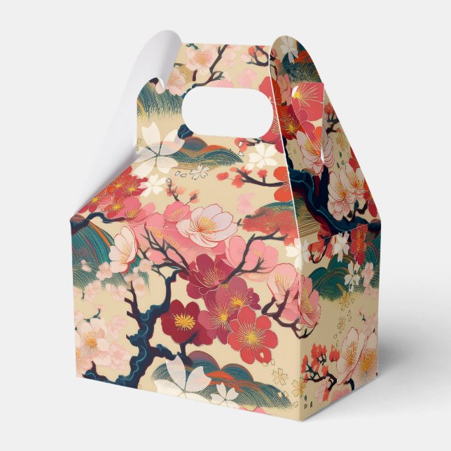 japanisches Muster-Gastgeschenk Geschenkschachtel (Vorderseite)