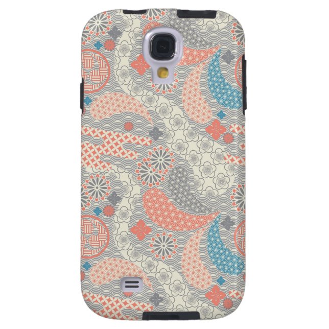 Japanisches Muster. Illustration. Case-Mate Samsung Galaxy Hülle (Rückseite)
