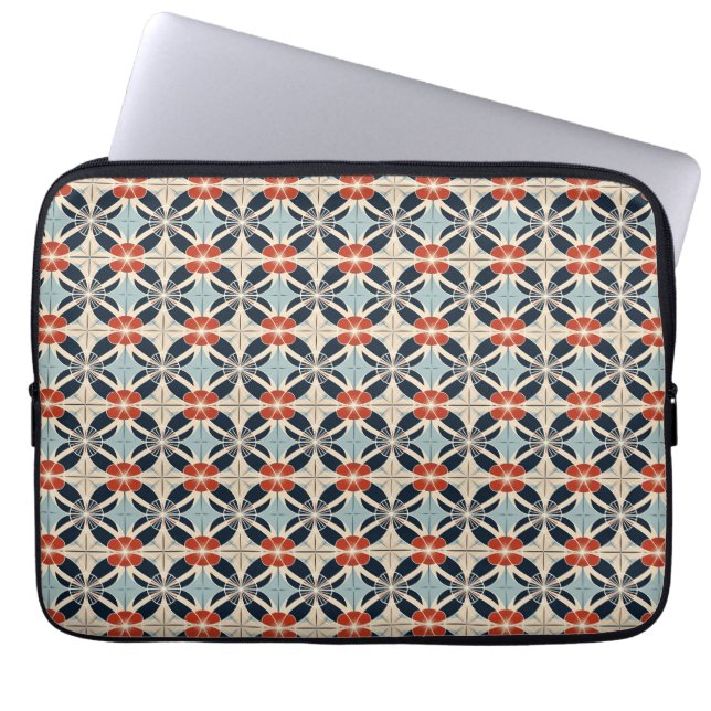Japanisches Muster Laptopschutzhülle (Vorderseite)