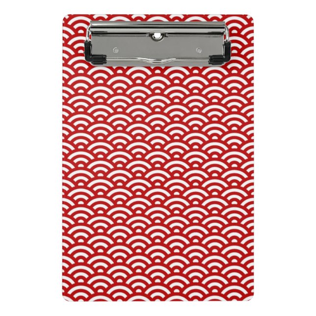 Japanisches Muster Mini Klemmbrett (Vorderseite)