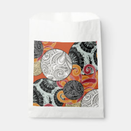 japanisches Muster mit Kugeln und Wirbel Geschenktütchen