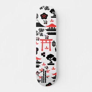 Japanisches Muster Skateboard