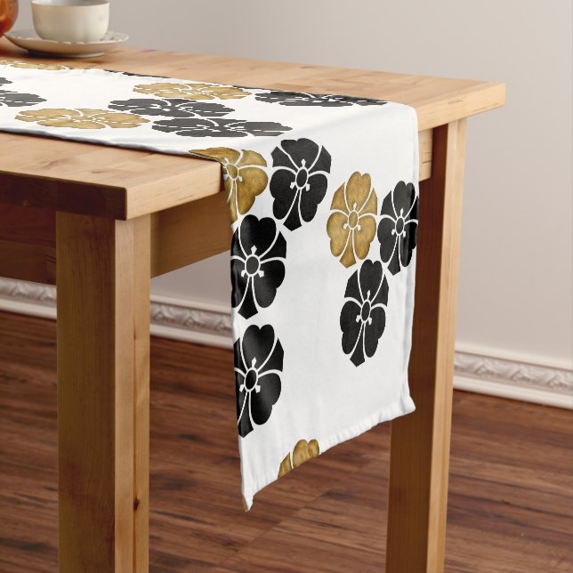 Japanisches Muster TABLE RUNNER Kurzer Tischläufer (Beispiel)