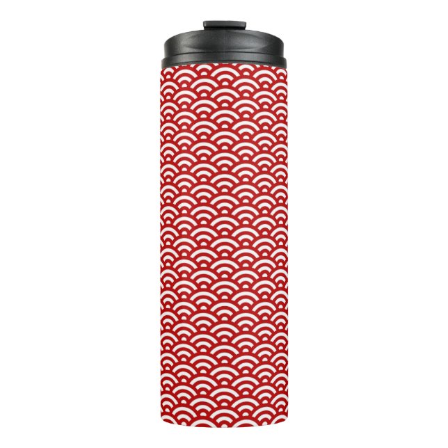 Japanisches Muster Thermosbecher (Vorderseite)