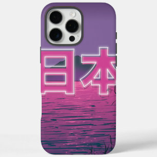 Japanisches Neon iPhone 16 Pro Max Hülle