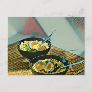 Japanisches Ramen-Geschenk Postkarte