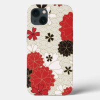 Japanisches Sakura Elegantes Muster