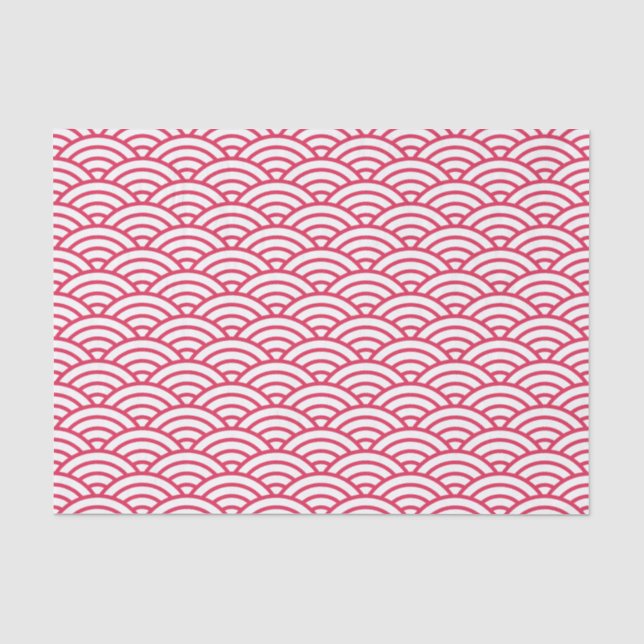 Japanisches Sakura Koinobori Muster Seidenpapier (Vorderseite)