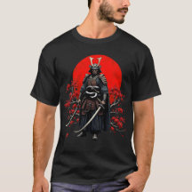Japanisches Samurai-Krieger-T-Shirt