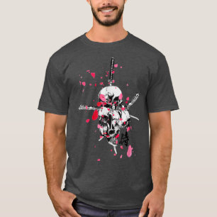 Japanisches Samurai-Mädchen s Kanji (2) T-Shirt