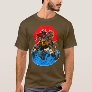 Japanisches Samurai-Schwert Katana Rüstung Krieger T-Shirt