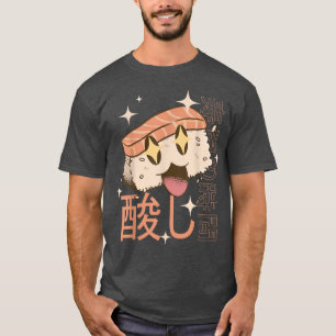 Japanisches Sushi Kawaii Essen Japan Süße Grafik T-Shirt