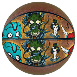 Japanisches Thema Basketball