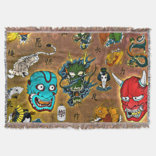 Japanisches Thema Decke