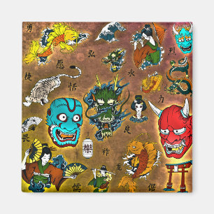 Japanisches Thema Magnet