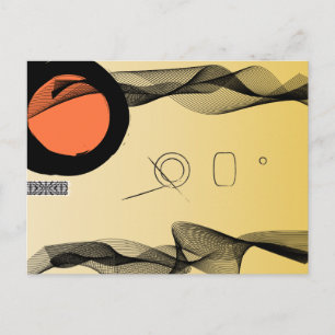 Japanisches Thema Postkarte