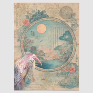 Japanisches Themed Decoupage Crafting Seidenpapier