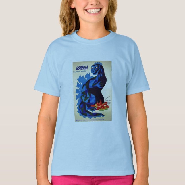 Japanisches Vintages Filmplakat T-Shirt (Vorderseite)