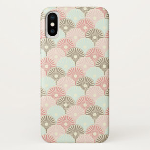 Japanisches Vintages Muster iPhone X Hülle