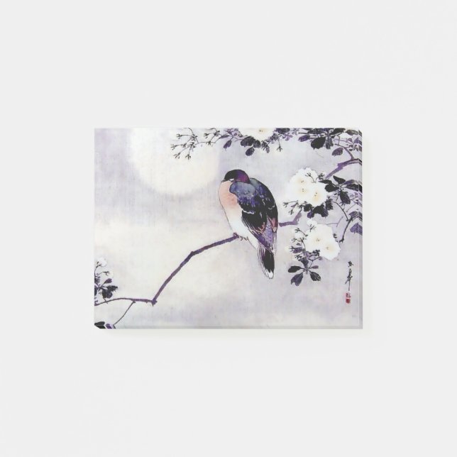 Japanisches woodblock post-it klebezettel (Vorderseite)