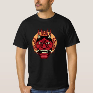 Japanisches Yokai-Kanji Japanisch Tattoo Fine Art T-Shirt