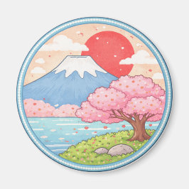 Japans Berg Fuji Magnet