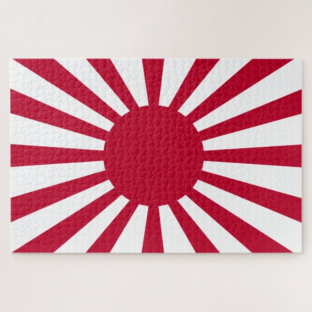 Japans Flagge des Kaiserkrieges (Horizontal)