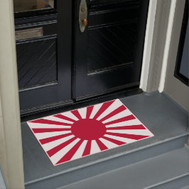 Japans Flagge des Kaiserkrieges Fußmatte