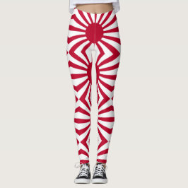 Japans Flagge des Kaiserkrieges Leggings