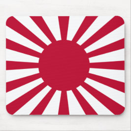 Japans Flagge des Kaiserkrieges Mousepad