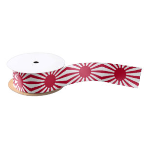 Japans Flagge des Kaiserkrieges Satinband