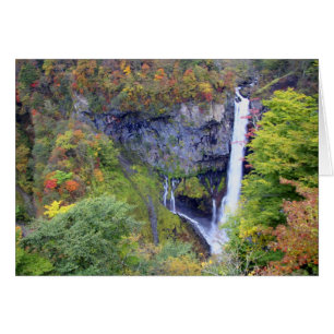 Japon, Nikko. Cascade Kegon de Nikko, un site du p