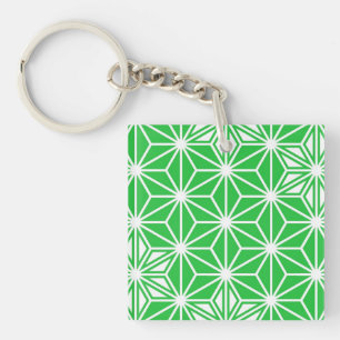 Japonais Asanoha motif - vert jade