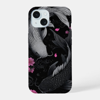 Japonais Koi Fish mode foncé