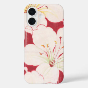 Japonais Textile iPhone 16 Coque - Sakura Art