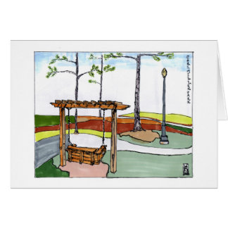 japonaiserie - parc d'Au de balançoire