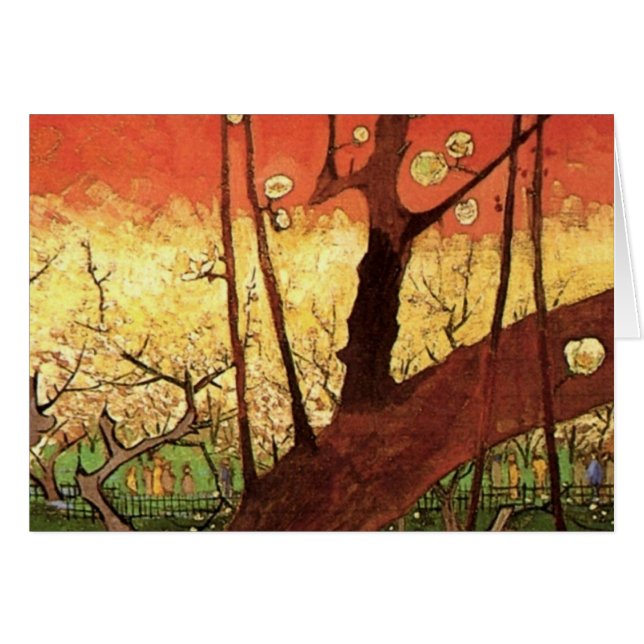 Japonisme : Arbre à prune fleuri par Vincent van G (Devant horizontal)