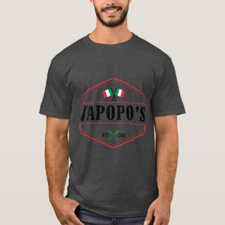 Japopos Italienisches Restaurant Retro-Junge T-Shirt