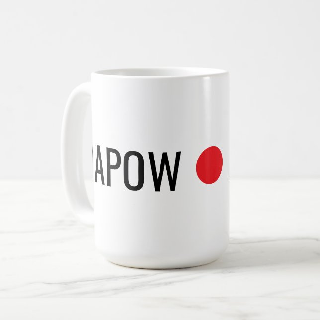 Japow Junkie  Kaffeetasse (Vorderseite Links)