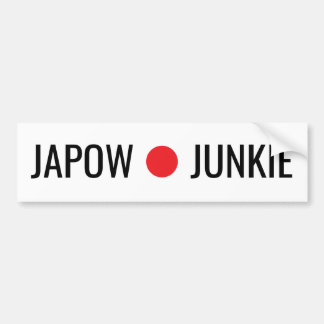 Japow junkie Sticker