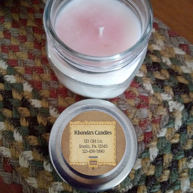 Jar Candle Lid Sticker (Von Creator hochgeladen)