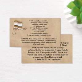 Jar Chocolate Chip Cookie Mix Hang Tag