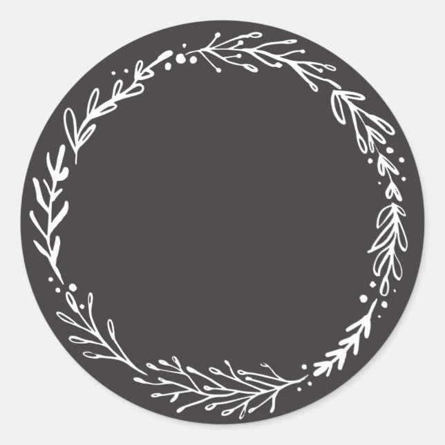 Jar/Gewürzkleber-Etikett IIB Runder Aufkleber (Vorderseite)