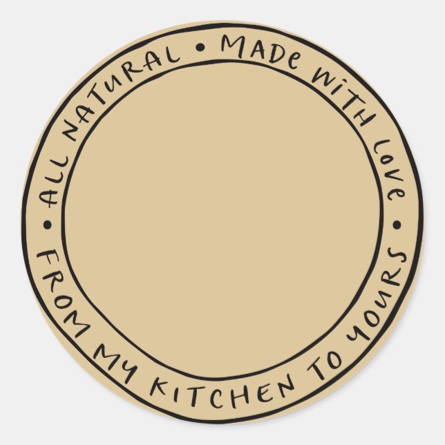 Jar/Gewürznatur-Bio Aufkleber (Vorderseite)