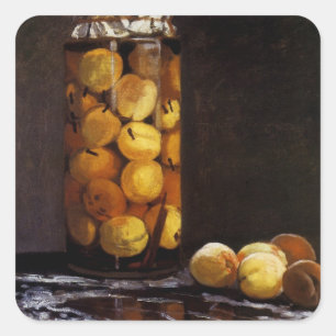 Jar of Paches Quadratischer Aufkleber