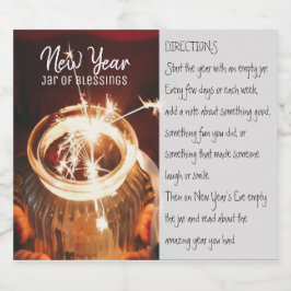 Jar of Sessings Label Alkoholflaschenetikett