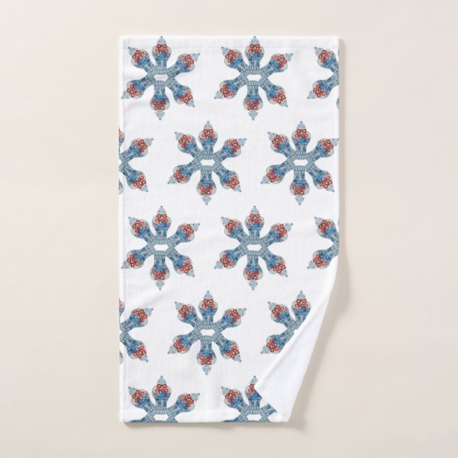Jar Snowflake Handtuch (Handtuch)